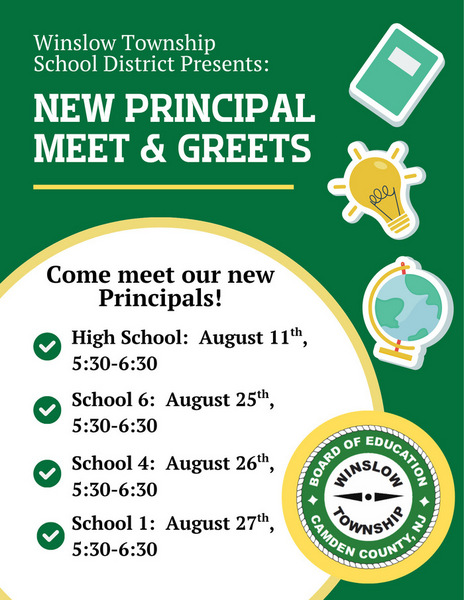 New Principal Meet & Greets
